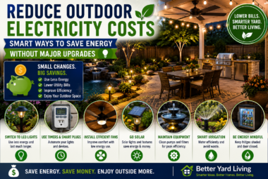 Reduce outdoor electricity costs