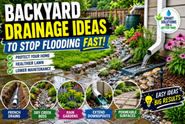 backyard drainage ideas