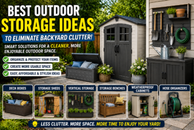 best outdoor storage ideas