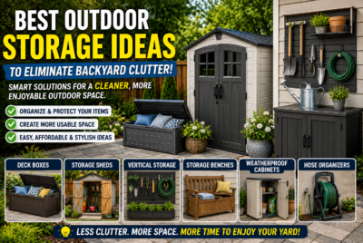 best outdoor storage ideas