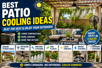best patio cooling ideas