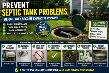 prevent septic tank problems