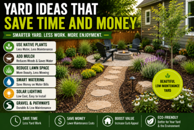 yard ideas that save time and money