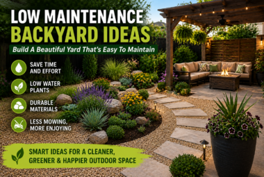 low maintenance backyard ideas