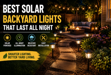 best solar backyard lights